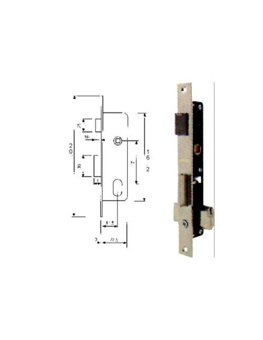 CERRADURA TIPO 1963/02220 AM