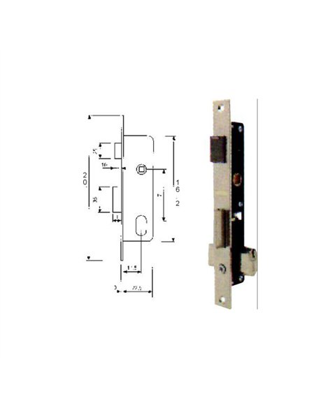 CERRADURA TIPO 1963/02220 AM