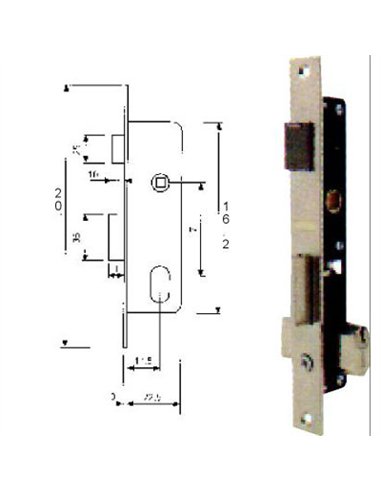CERRADURA TIPO 1963/02220 AM