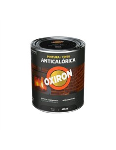 OXIRON PINTURA NEGRO MATE ANTICALORICA 250ml 302 TITAN