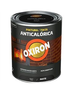 OXIRON PINTURA NEGRO MATE ANTICALORICA 250ml 302 TITAN 2