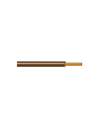 ROLLO 100mt CABLE UNIPOLAR MARRON 2,5mm H07V-K