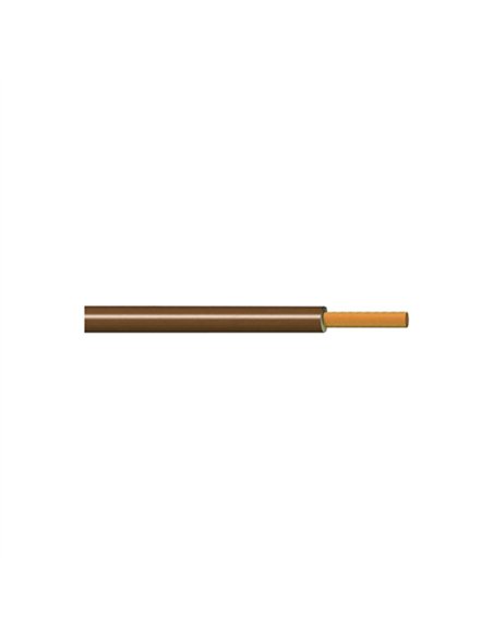 ROLLO 100mt CABLE UNIPOLAR MARRON 2,5mm H07V-K