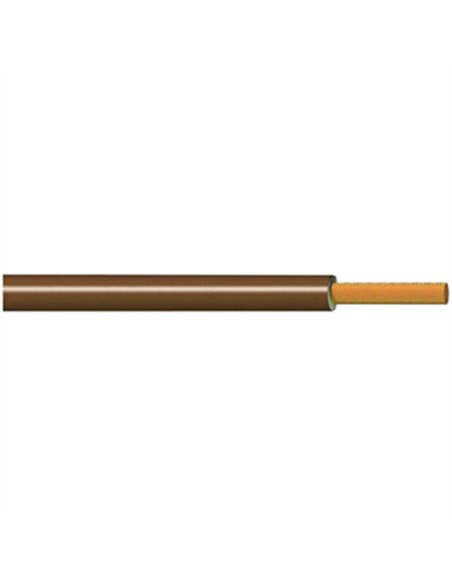 ROLLO 100mt CABLE UNIPOLAR MARRON 2,5mm H07V-K