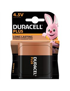 PILA PETACA 3LR12 4,5V ALKALINA DURACELL PLUS 2