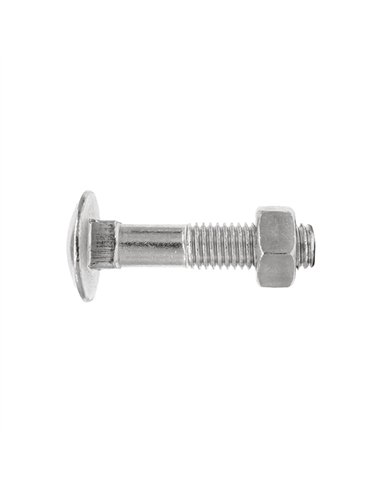 CAJA 50 TORNILLO M8x100mm DIN 603 ZINCADO
