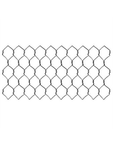 ROLLO 50mt ENREJADO TRIPLE TORSION 51x0,8mm 150cm