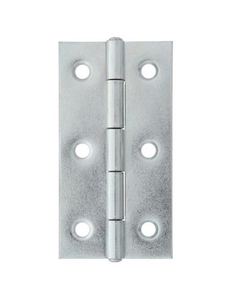 CAJA 24 BISAGRAS 5005 2 3/4 70x40mm  ZINCADA*