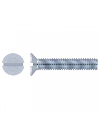CAJA 250 TORNILLO ZINCADO M6x50mm DIN 963