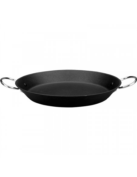 PAELLERA ALUMINIO ANTIADH 42cm VITRO E INDUCCION RESISTEN PLUS MONIX