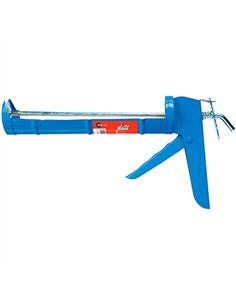 PISTOLA SILICONA CREMALLERA AZUL 225mm 21B131 TOP TOOLS 2