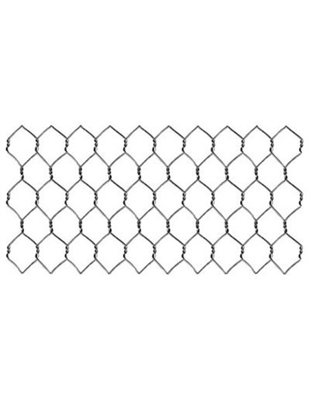 ROLLO 50mt ENREJADO TRIPLE TORSION 13x0,6mm 150cm