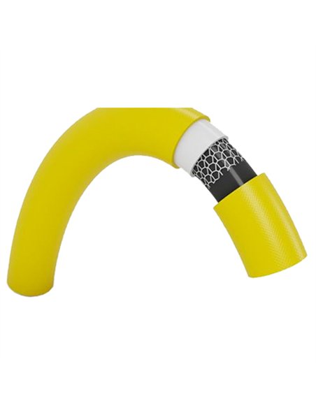 ROLLO 50mt MANGUERA AMARILLA 15mm 5/8 TRICOESPIR ESPIROFLEX