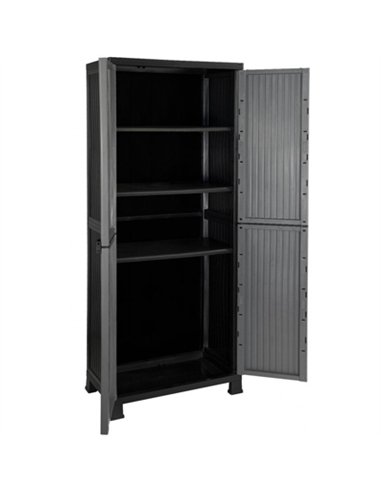 ARMARIO PLASTICO EXTERIOR 3 BANDEJAS 171x39x68cm 75881