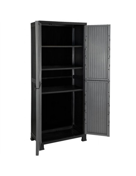 ARMARIO PLASTICO EXTERIOR 3 BANDEJAS 171x39x68cm 75881