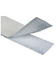 ROLLO 25+25mt VELCRO ADHESIVO BLANCO M+H 20mm 2