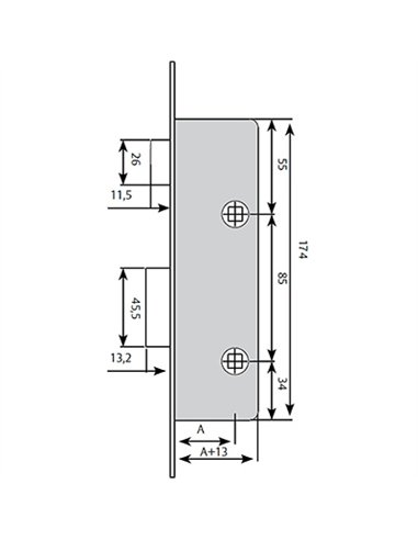 CERRADURA 221428AI TESA
