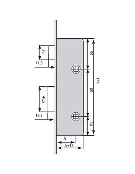 CERRADURA 221428AI TESA