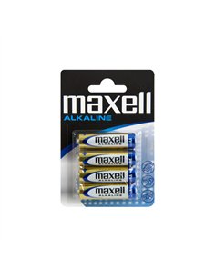 BLISTER 4 PILAS LR6 AA ALKALINA MAXELL