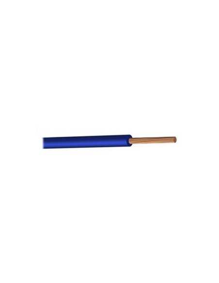 ROLLO 100mt CABLE UNIPOLAR AZUL 2,5mm H07V-K