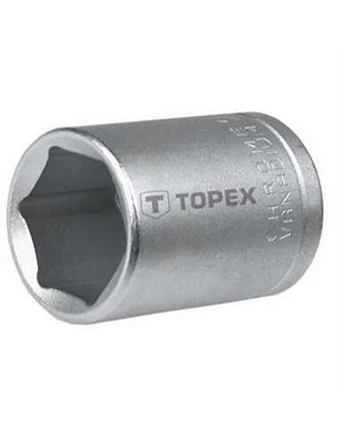LLAVE VASO 19mm 1/2 CR-VAN. 38D719 TOPEX