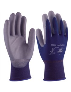 GUANTE POLIURETANO SUPERCONTACT BL GRANDE T.9 3L 2