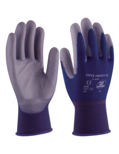 GUANTE POLIURETANO SUPERCONTACT BL GRANDE T.9 3L