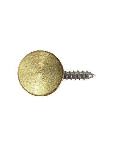 BLISTER 4 SOPORTES ESTANTE VITRINA LATON PAVONADO