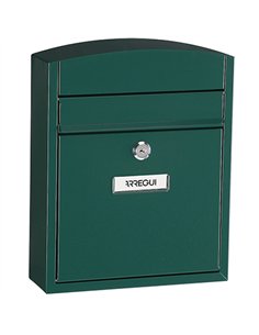 BUZON COMPACT VERDE 24x8x29 ARREGUI 2