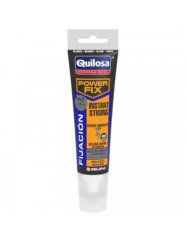 TUBO 150ml ADH MONTAJE POWER FIX INSTANT STRONG BLANCO QUILOSA