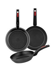 LOTE 3 SARTENES ALUMINIO 18-22-26cm SUNSET MONIX 2