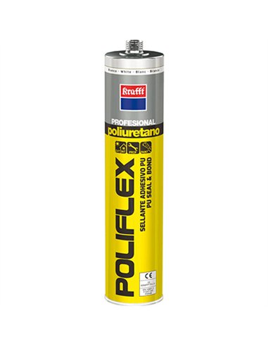 SELLADOR POLIURETANO BLANCO 50023 POLIFLEX KRAFFT