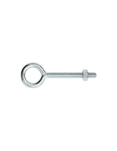 CAJA 50 HEMBRILLA SOLDADA CON TUERCA M6x50mm