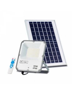 PROYECTOR LED SOLAR 50w C/MANDO LM6521 LEDME 2