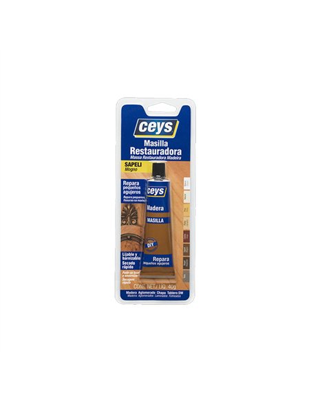 MASILLA RESTAURADORA MADERA SAPELI 40gr 505109 CEYS