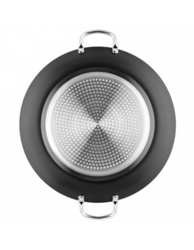 PAELLERA ALUMINIO ANTIADH 34cm VITRO E INDUCCION RESISTEN PLUS MONIX