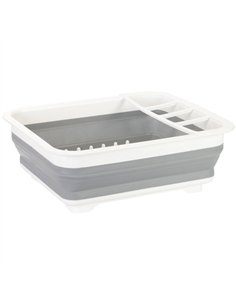 ESCURREPLATOS PLEGABLE PLASTICO SILICONA KINVARA 2