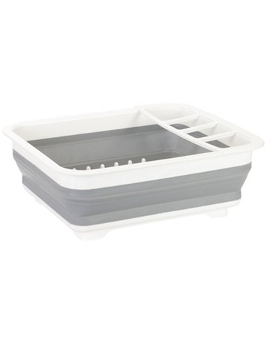 ESCURREPLATOS PLEGABLE PLASTICO SILICONA KINVARA