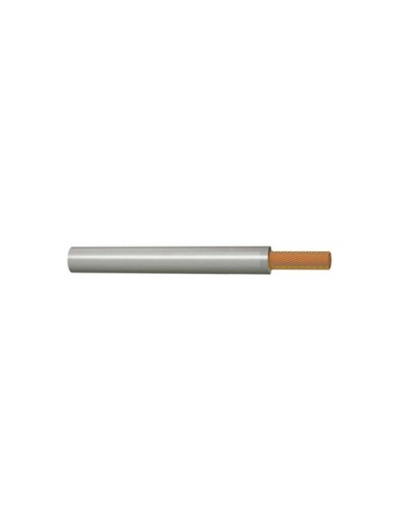 ROLLO 100mt CABLE UNIPOLAR GRIS 2,5mm H07V-K