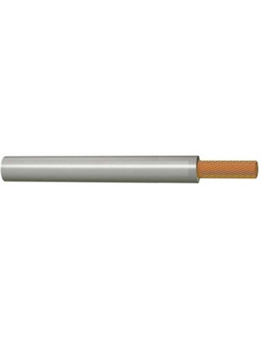 ROLLO 100mt CABLE UNIPOLAR GRIS 2,5mm H07V-K