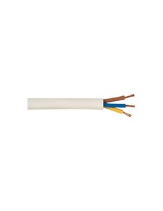 ROLLO 100mt MANGUERA BLANCA 3x1mm