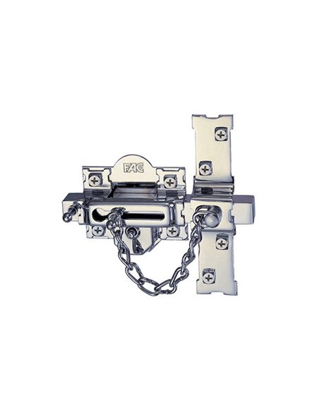 CERROJO 307R/80 DCHA. BOTON/LLAVE BOMB. PERFIL 70mm CROMO FAC