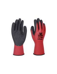 GUANTE LATEX RUGOSO ECOLATEX PEQUEÃ‘A T.7 3L