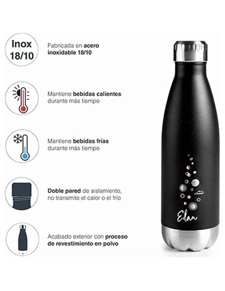 BOTELLA TERMO INOX 500ml EDAM 62537 LACOR