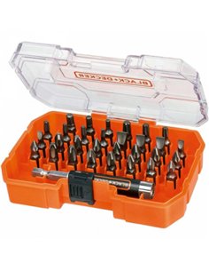 JUEGO 31 PUNTAS ATORNILLAR Y ADAPTADOR A7228-XJ BLACK&DECKER 2