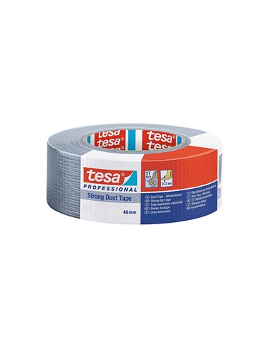 ROLLO CINTA AMERICANA 25mt x 50mm NEGRA BASIC 4610 TESA