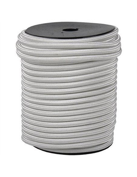 ROLLO 100mt CUERDA GOMA ELASTICA 8mm POLIAMIDA
