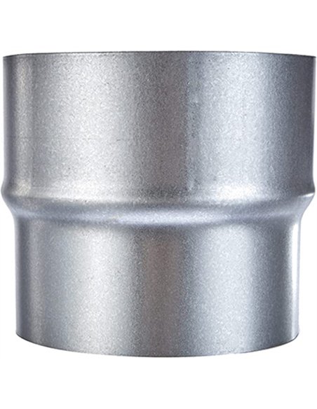 REDUCCION TUBO ESTUFA 110-100mm GALVANIZADA