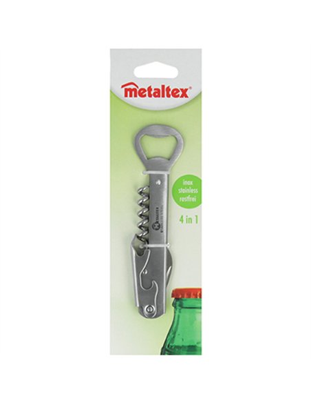 SACACORCHOS CAMARERO CON NAVAJA 25051110 METALTEX