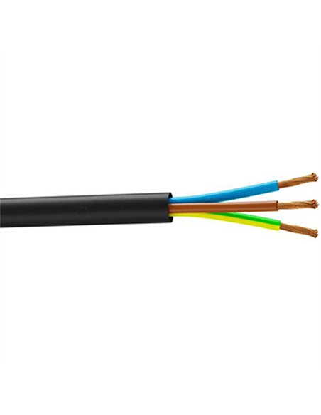 ROLLO 100mt MANGUERA NEGRA 3x2,5mm 1kV